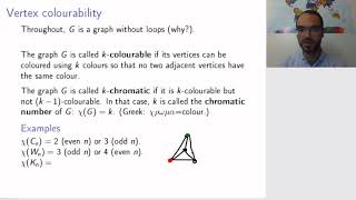 17.1 Colouring graphs