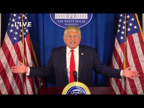 Trump: Non Concession Speech! Sues everyone including himself!