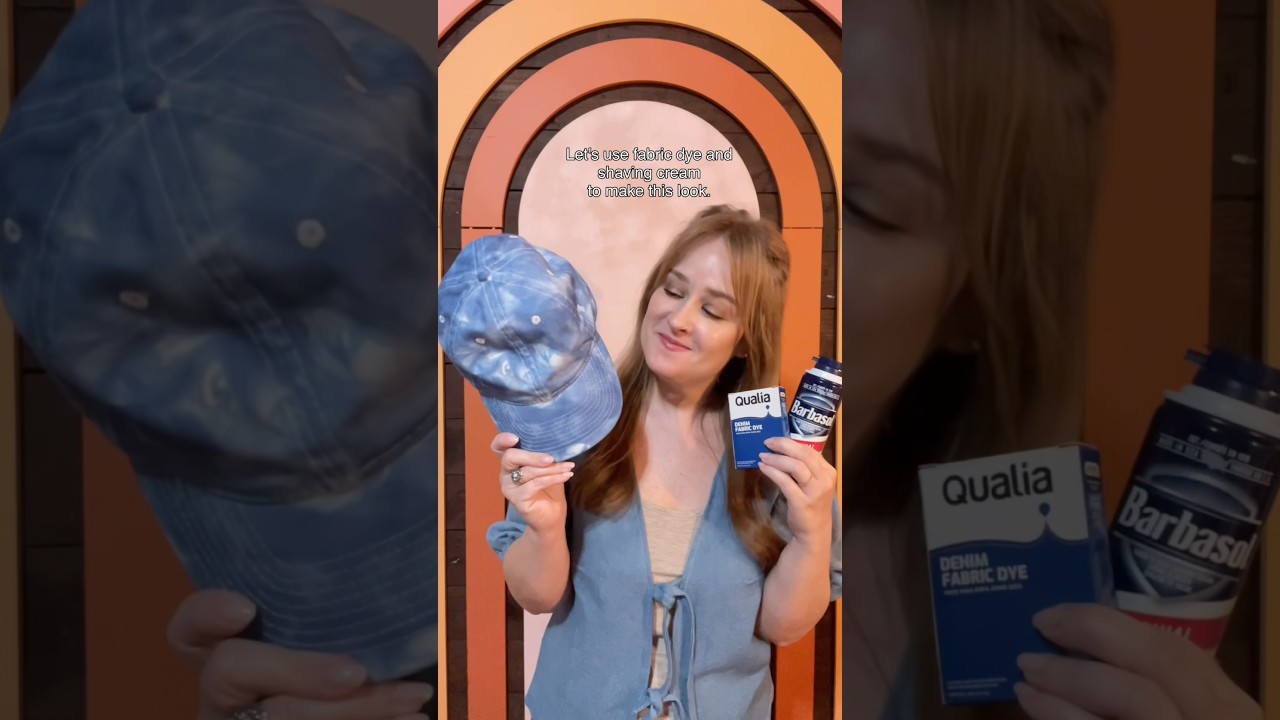 Тай-дай с пеной для бритья