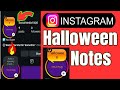 Instagram Halloween Notes #halloween2025