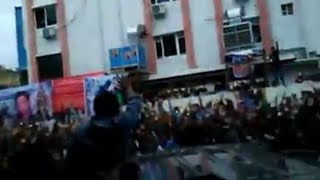 Prabhas Craze In Fans || Prabhas Watching Movie With Fans || Mirchi, DSP, Koratala Siva