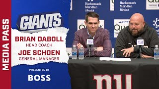 Joe Schoen & Brian Daboll Post-Draft Press Conference | New York Giants