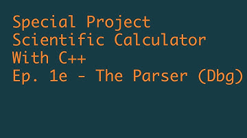 Scientific Calculator: Episode 1 Extra: Debugging with LoFi sounds.