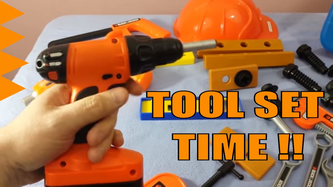 Kids video compilation NEW OVER 1 HOUR TOY TOOLS DRAWING DISNEY TOYS CHEST