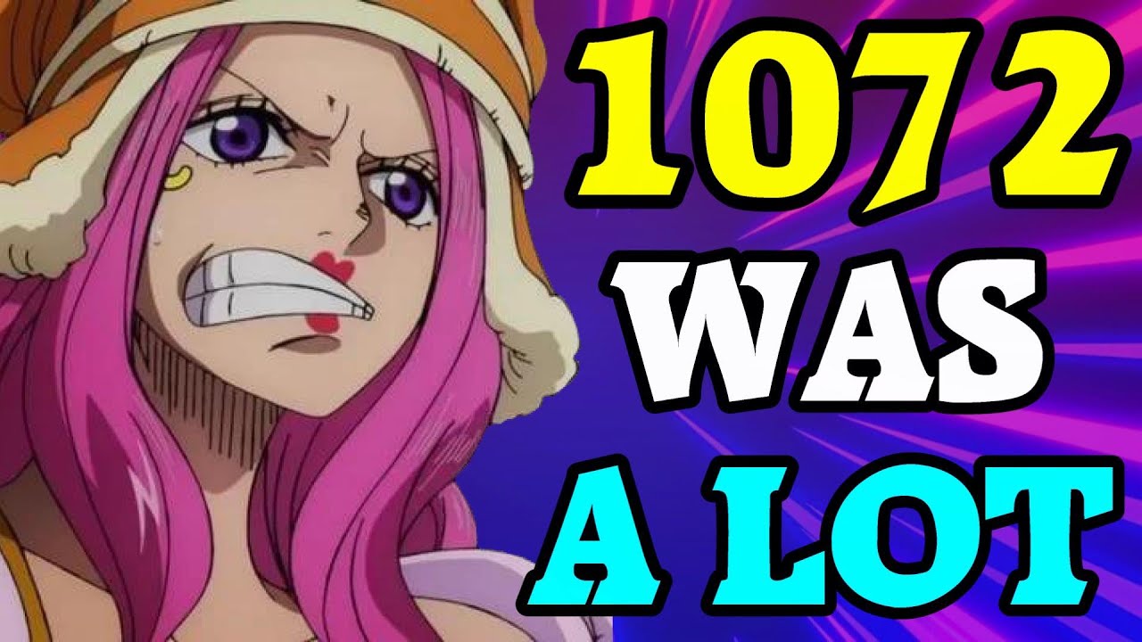 One Piece 1072 Follow Up!! – One Piece Discussion | Tekking101