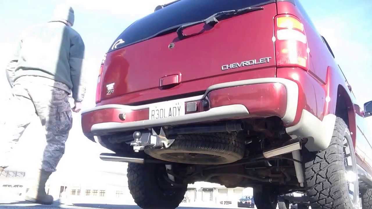 Chevy tahoe exhaust compilation - YouTube