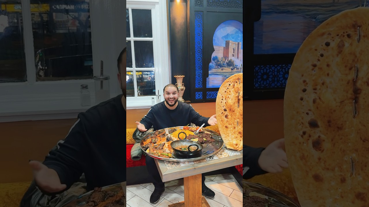 THE BIGGEST ROYAL PESHAWARI FEAST PLATTER IN UK 🇬🇧 AND ONLY AT MY KABUL RESTAURANT IN BIRMINGHAM