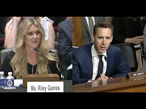 Riley Gaines: Trans athletes competing with women 'not progressive