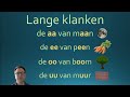 Les 03 lange en korte klanken met uitspraak learndutch nederlandsleren nt2