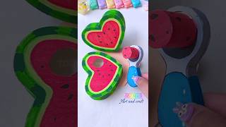 ❤️🍉 Watermelon Craft #Shorts #Tonniartandcraft #Art #Love #Diy #Craft #Youtubeshorts #Satisfying