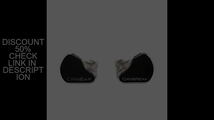 CrinEar Daybreak 1DD+2BA+2MPT (Micro-planar Tweeters) Driver In-Ear Headphones with Fully-Filled Res