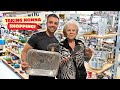 I Took My 83-Year-Old Grandma Shopping at a Supply Store | Nonno's Reaction