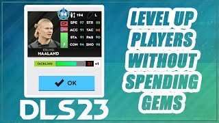 DLS23 | HOW TO UPGRADE PLAYERS WITHOUT SPENDING GEMS | DREAM LEAGUE SOCCER 2023 screenshot 1