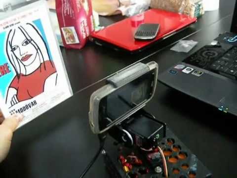 Physical Face Following with OpenCV on Android