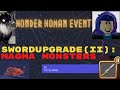 Wonder Woman Event Sword part 2: Magma monsters - Where to find Themyscirian Gold Bars, FAST! ROBLOX