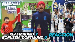 REAL MADRID 2 BORUSSIA DORTMUND 0 - Reacciones de Hinchas - REAL MADRID CAMPEON CHAMPIONS LEAGUE