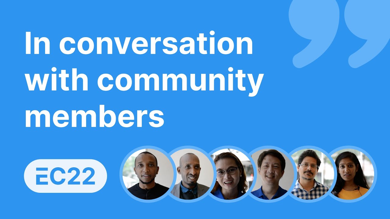 In conversation with community members