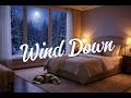 Snowy Moonlit Sleep Room | 40 Min Soft Wind-Down Music