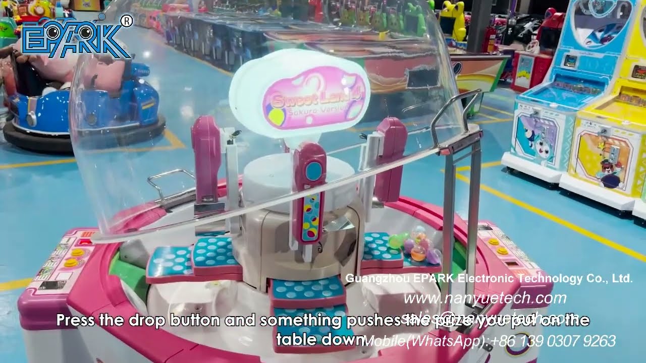 EPARK Sweet Land 4 Candy Bouncy Ball Vending Machine Candy And Toy Vending Machines