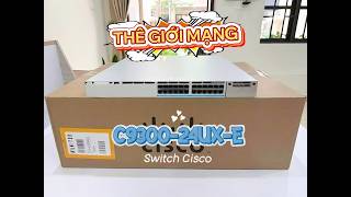 Switch Cisco C9300-24UX-E