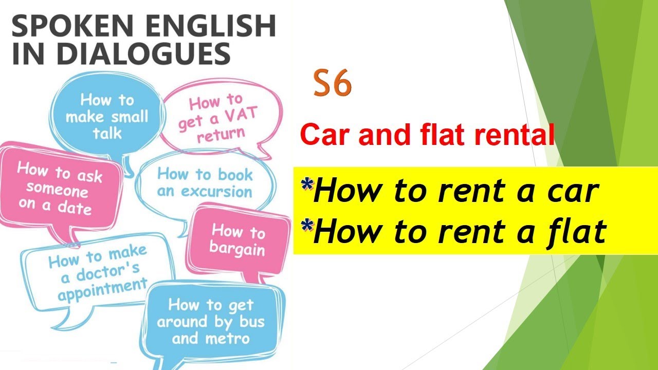 Đàm thoại giao tiếp tiếng anh căn bản Spoken English in dialogues S6