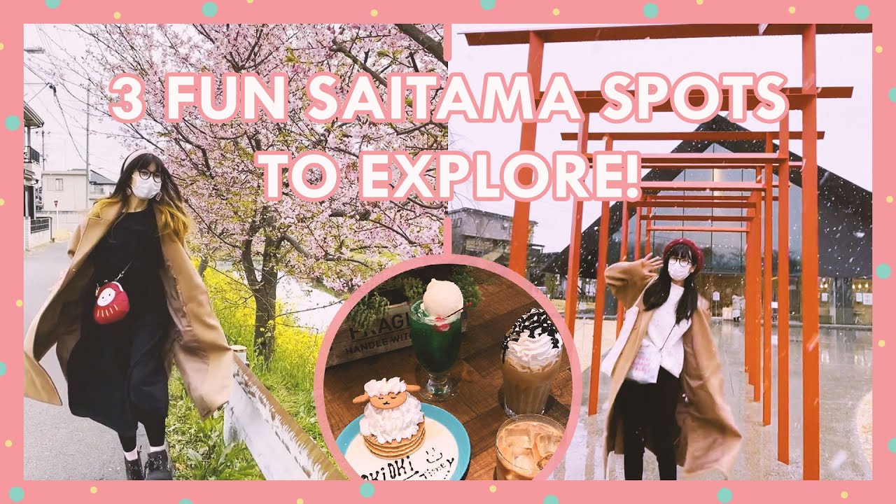 3 fun Saitama spots you must explore: 📚 + 🍱 + 🌸 !