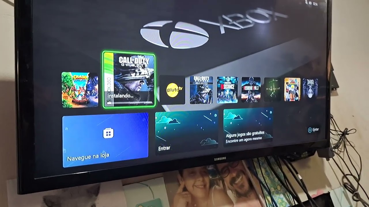 Xbox one fat + fonte sincronizar vendido pela olxpay,  testes antes do envio 