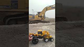 Remote Control Jcb And Dumper Truck Unboxing And Testing Short Video 😋🥰😁👨❤️👨