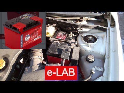 Аккумулятор автомобильный. АКБ e-lab 6СТ-60. Отзыв.