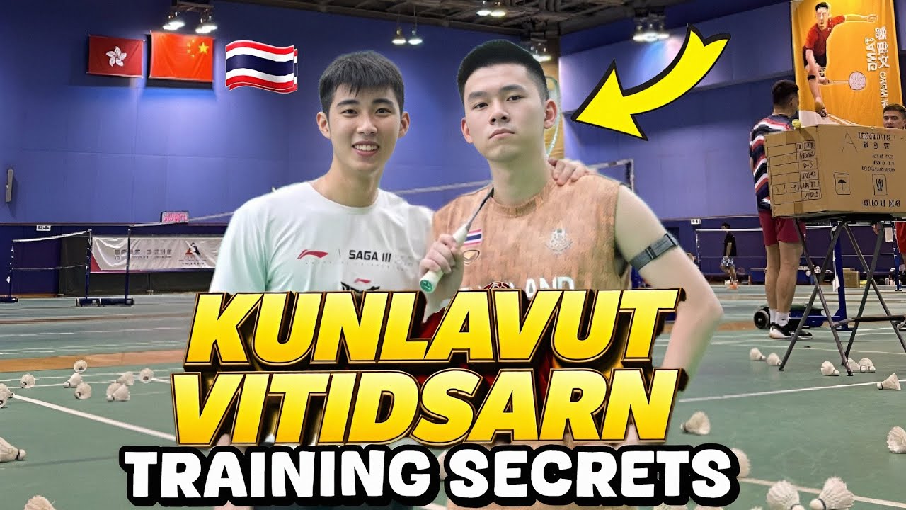 Inside kunlavut vitidsarn's badminton training secrets 