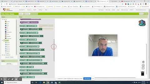 AppInventor - Color Picker - Coding