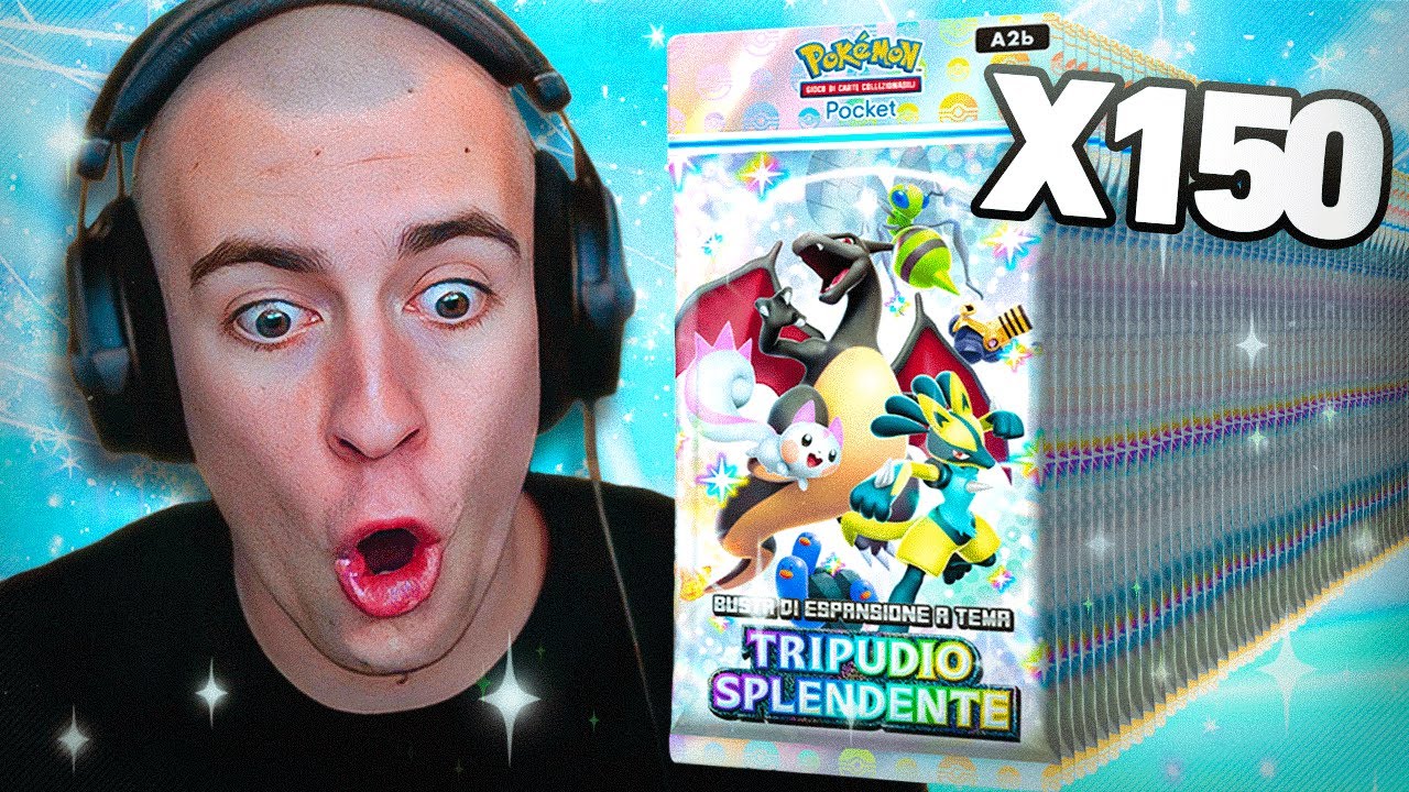 TANTE SHINY!! SPENDO 150€ per FINIRE TRIPUDIO SPLENDENTE (TCGP)
