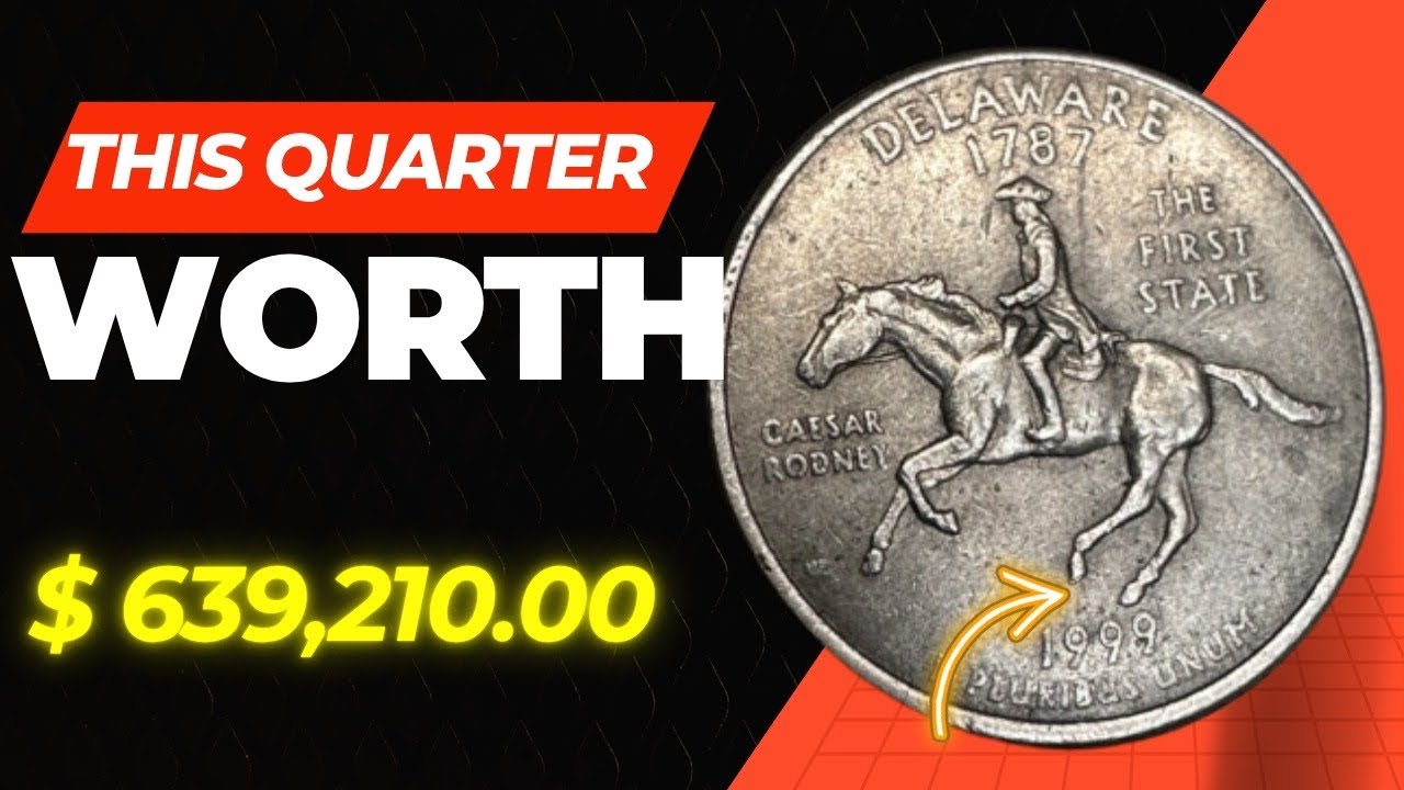 Why This Delaware State Quarter Worth So High | USA STATE QUARTER PROGRAM