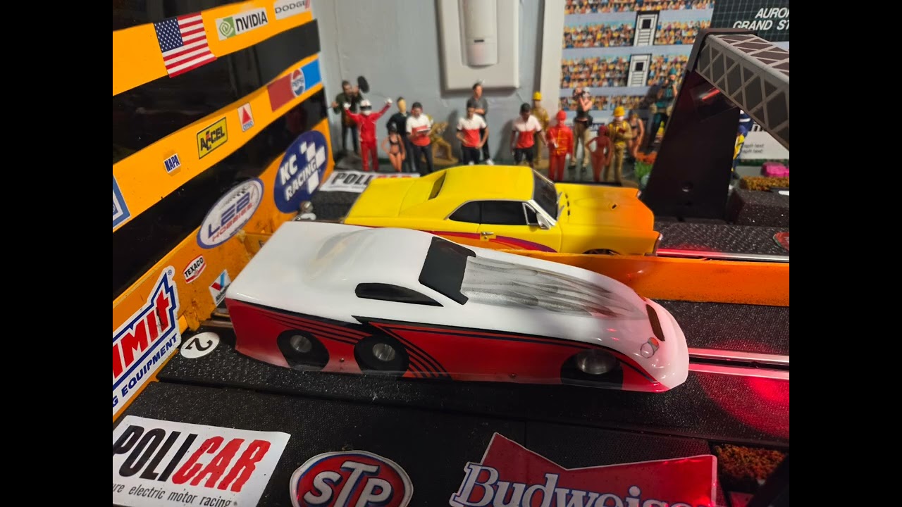 Camaro Funny Car 6x4 Slot Car custom built 
