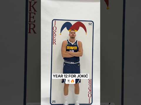 Nikola Jokić is ready for his 12th NBA season!