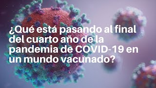¿Qué está pasando al final del cuarto año de la pandemia de COVID-19 en un mundo vacunado?
