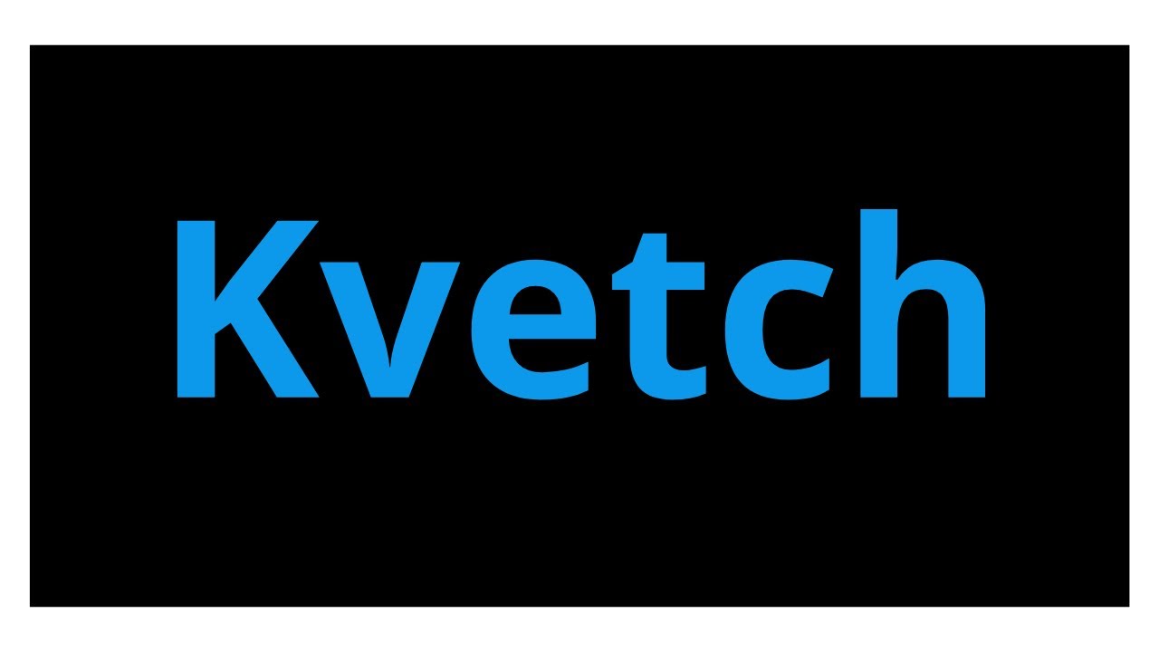 Meaning Of Kvetch  || ENGLISH DAIS ||