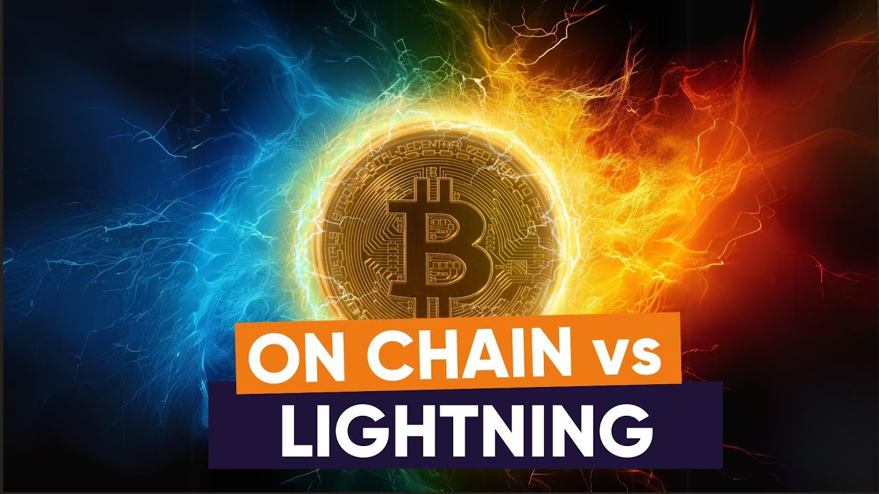 ON CHAIN vs LIGHTNING: entenda as diferenças entre as camadas da rede Bitcoin, tempos e taxas!