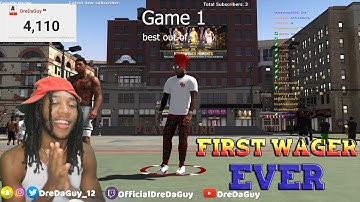 FIRST EVER WAGER | MY NEW STRETCH PLAYMAKER BUILD GOES CRAZY ON NBA2K20 | BEST JUMPSHOT