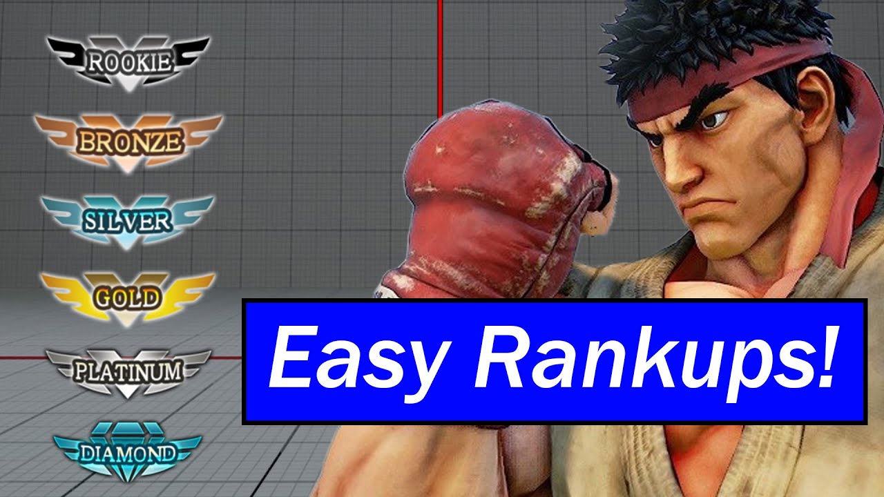Do This For EASY Rankups! 1 Tip per Rank - Street Fighter 5 Season 5 ...