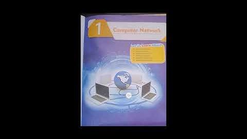 Computer network  Class 8 chapter 1(part 1)