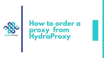How to order from Hydraproxy