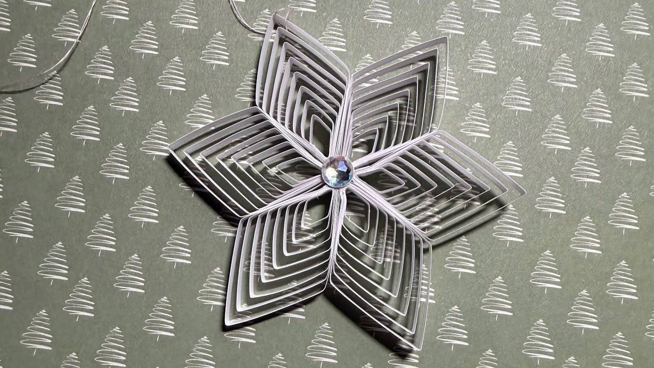 Quilling Stern basteln 