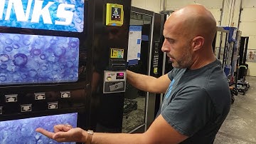 How to set prices and load coin mech with change on Dixie Narco 501E