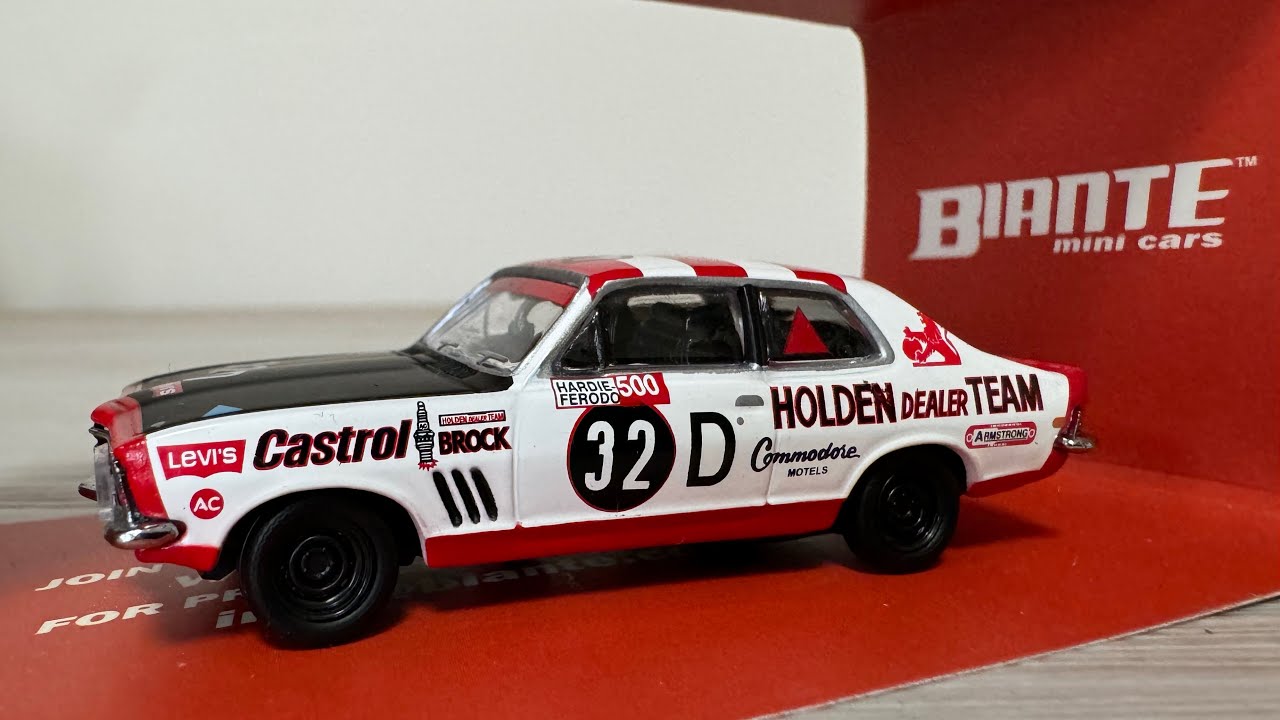Biante 1:64 Holden Torana LC GTR XU-1 Peter Brock 