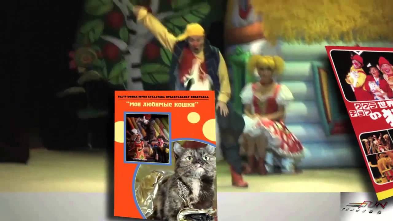 Moscow cats theater KUKLACHEV YouTube