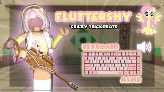 Playing As Fluttershy In Mm2 Keyboard Asmr