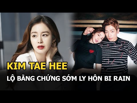 Video Kim Tae Hee xuất hiện với vẻ ngoài hốc hác, già nua,... - youtube