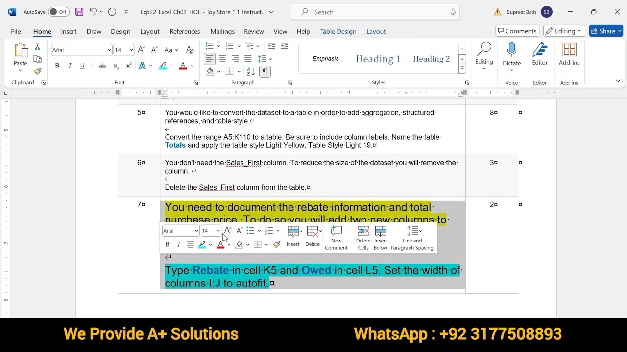 Exp25_Excel_Ch02_ML1 - Katherine's Coffee shop 1.4 | Excel Chapter 2 Mid-Level 1 - Payroll (Pc Mac)