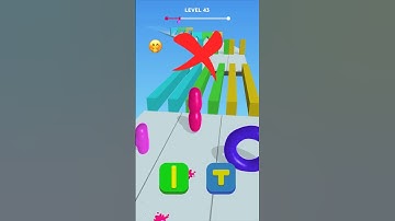 Blob shifter 3D #level43 #short #funny #videosgameply